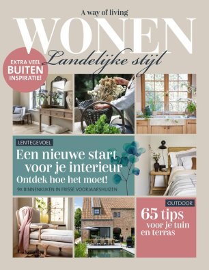 Print WONEN LANDELIJKE STIJL