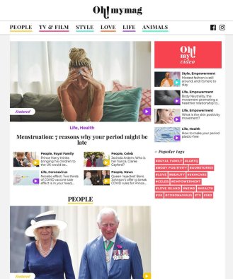 Digital OHMYMAG.co.uk digital