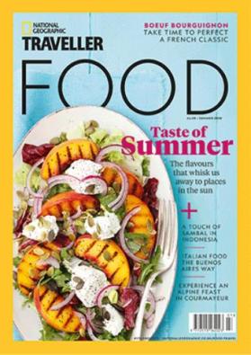 Print NATIONAL GEOGRAPHIC TRAVELLER FOOD