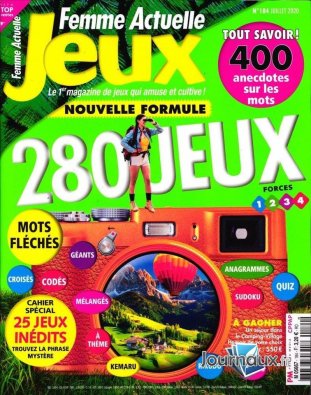Print FEMME ACTUELLE JEUX
