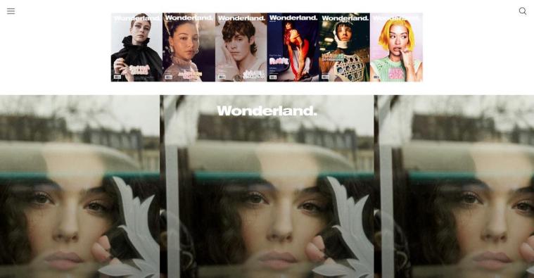 Digital WONDERLANDMAGAZINE.com digital